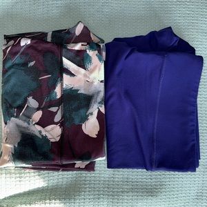 Fabletics 2Pairs Mid-Rise Capri Workout Leggings